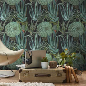 Succulentus Wallpaper by MINDTHEGAP | Do Shop