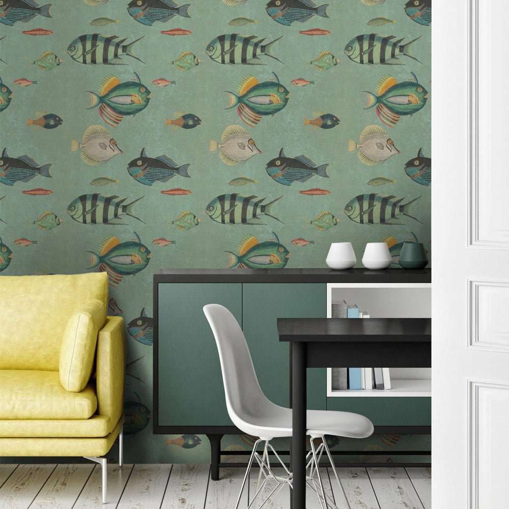 Poissons Wallpaper by MINDTHEGAP | Do Shop