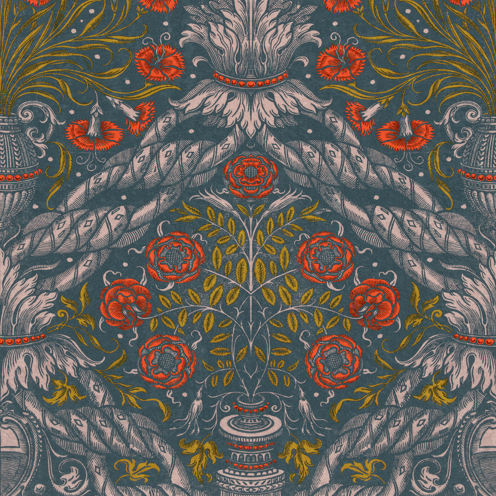 Floral Ornament Wallpaper - Compendium Collection by MINDTHEGAP | Do Shop