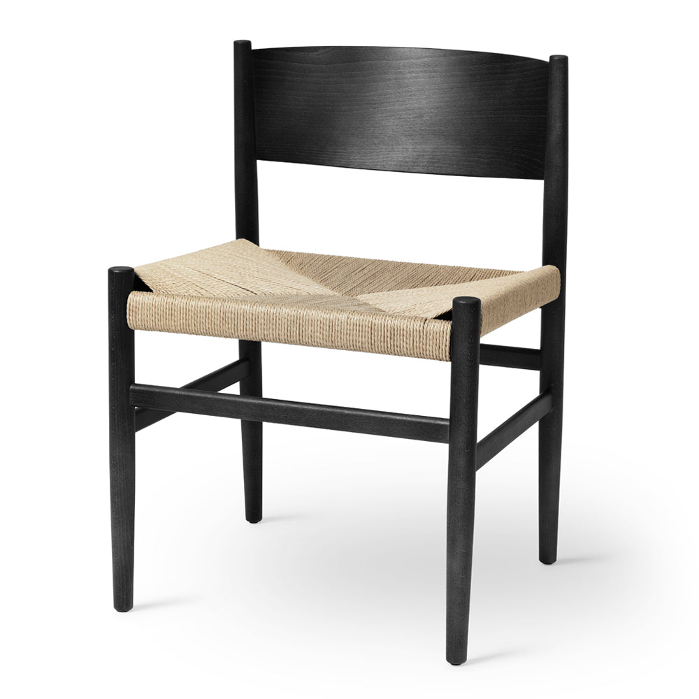 Nestor Chair - Black/Natural by Mater | Do Shop