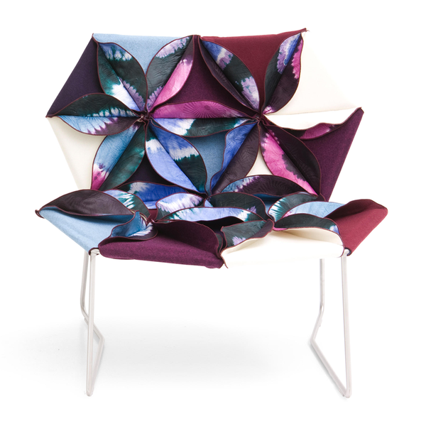 Antibodi Multicolor Armchair With Flowers Moroso - Milia Shop