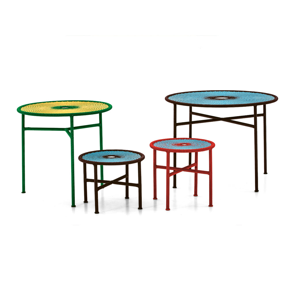 Banjooli Small Table Dia 50 x H 38 cm - M'Afrique Collection by Moroso | Do Shop