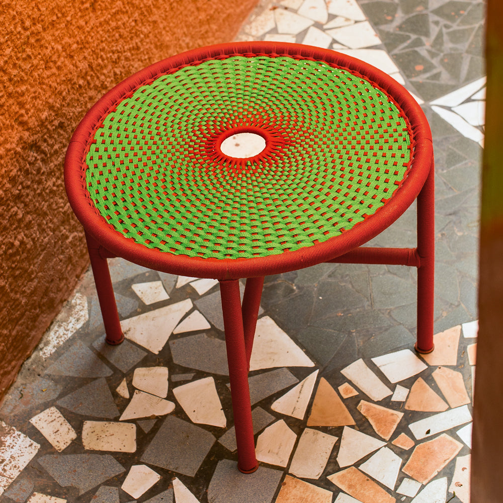 Banjooli Small Table ⌀ 50 x H 46 cm - M'Afrique Collection