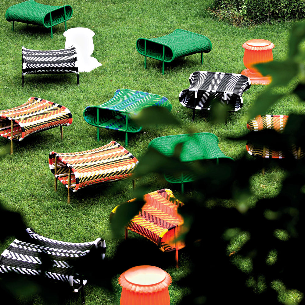 Shadowy Sunny Stool - M'Afrique Collection by Moroso | Do Shop