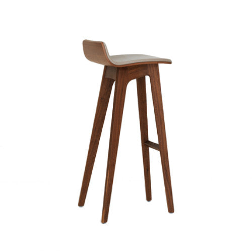 Morph Barstool, Seat in American Walnut, fully upholstered in fabric class 2 - Zeitraum - Do Shop