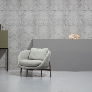 Moulded Star Wallpaper by Nada Debs for Monochrome Collection- NLXL - Do Shop