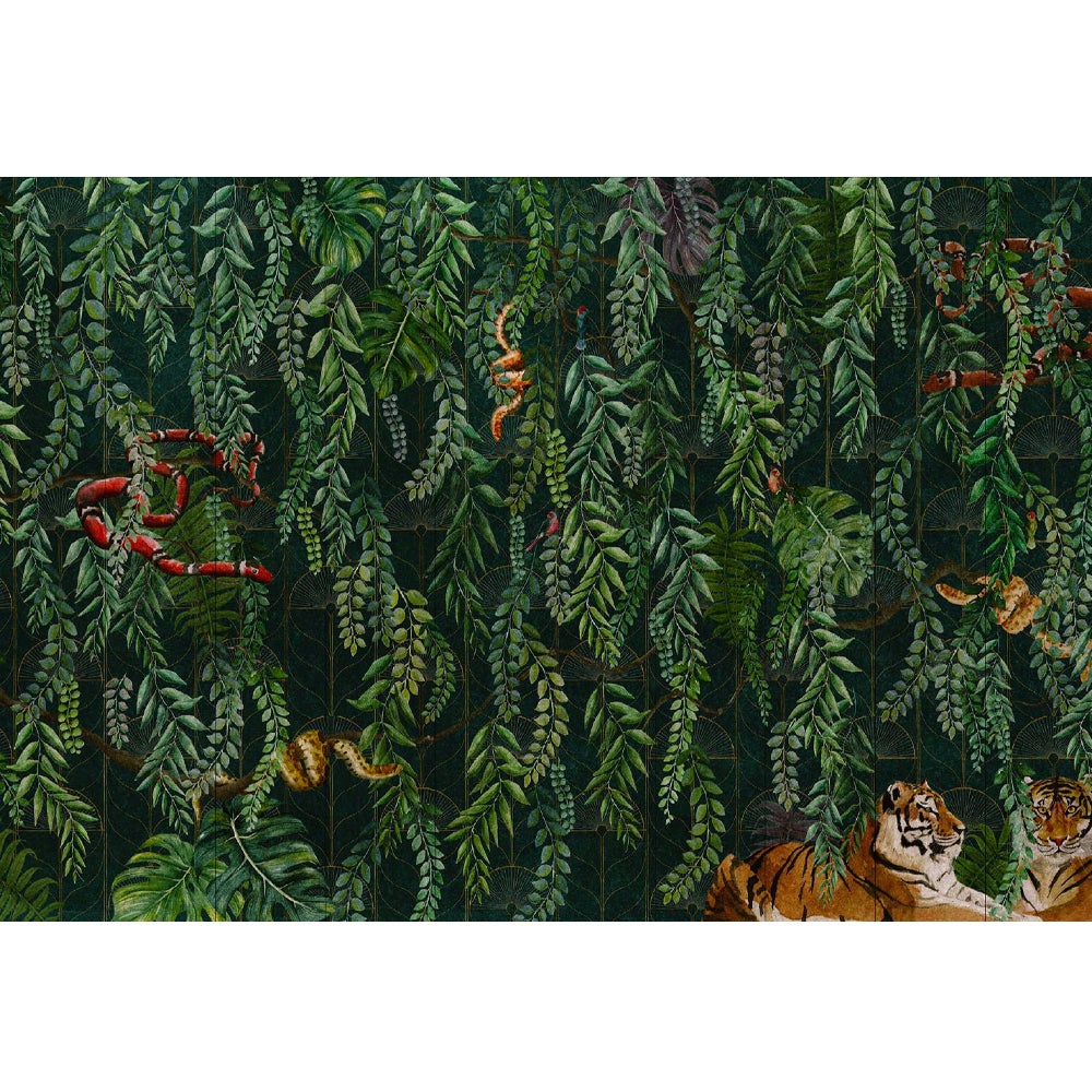 Art Deco Jungle Wallpaper by UON - NLXL | Do Shop