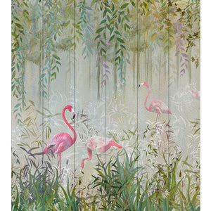 Flamingo's Garden Wallpaper by UON - NLXL | Do Shop
