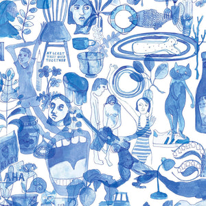 I'm Blue Wallpaper by Anna Surie - NLXL | Do Shop