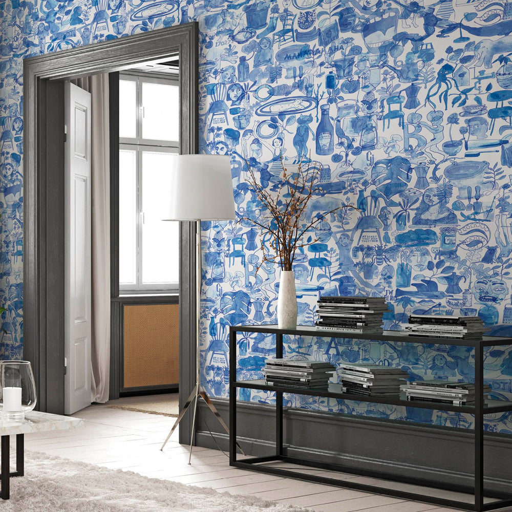 I'm Blue Wallpaper by Anna Surie - NLXL | Do Shop