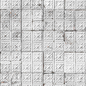 Grey Brooklyn Tins Wallpaper by MERCI - NLXL | Do Shop
