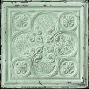 Green Brooklyn Tins Wallpaper by MERCI - NLXL | Do Shop