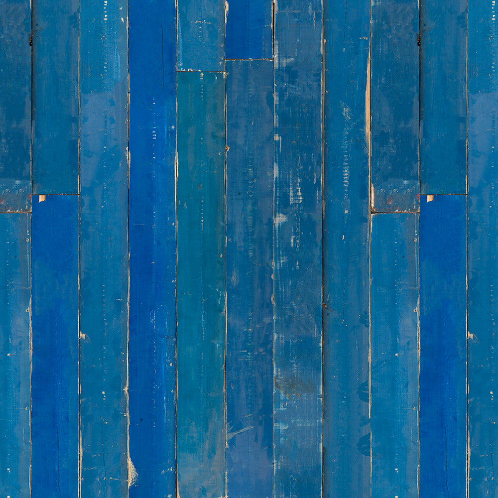 Blue Scrapwood Materials Wallpaper by Piet Hein Eek - NLXL - Do Shop