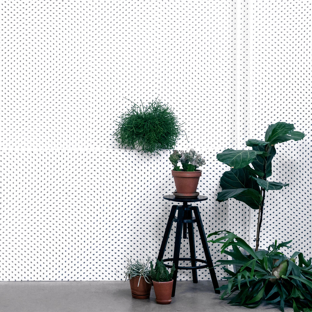 Particles White Wallpaper by Truly Truly - NLXL LAB - Do Shop