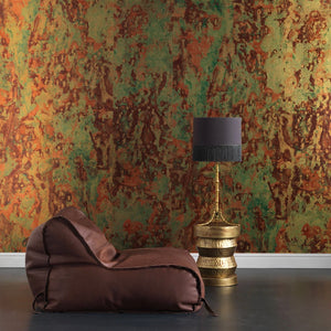 Spoiled Copper Metallic Wallpaper by Piet Hein Eek - NLXL LAB - Do Shop