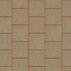 Square Webbing Mahogany Wallpaper by Studio Roderick Vos - NLXL | Do Shop
