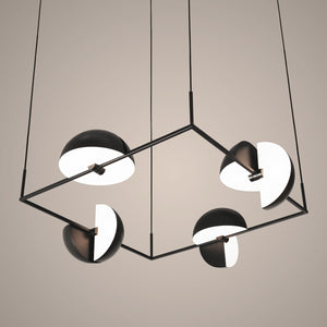Trapeze Quartette Pendant Lamp by Oblure | Do Shop\