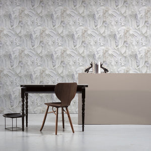 Paper Flowers Wallpaper by Studio Boot for Monochrome Collection - NLXL - Do Shop