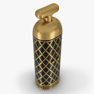 Monsieur Verdoux Black Gold Bar Cabinet by Scarlet Splendour | Do Shop