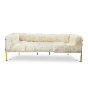 Snow White - Coronum Three Seater Sofa by Scarlet Splendour | Do Shop