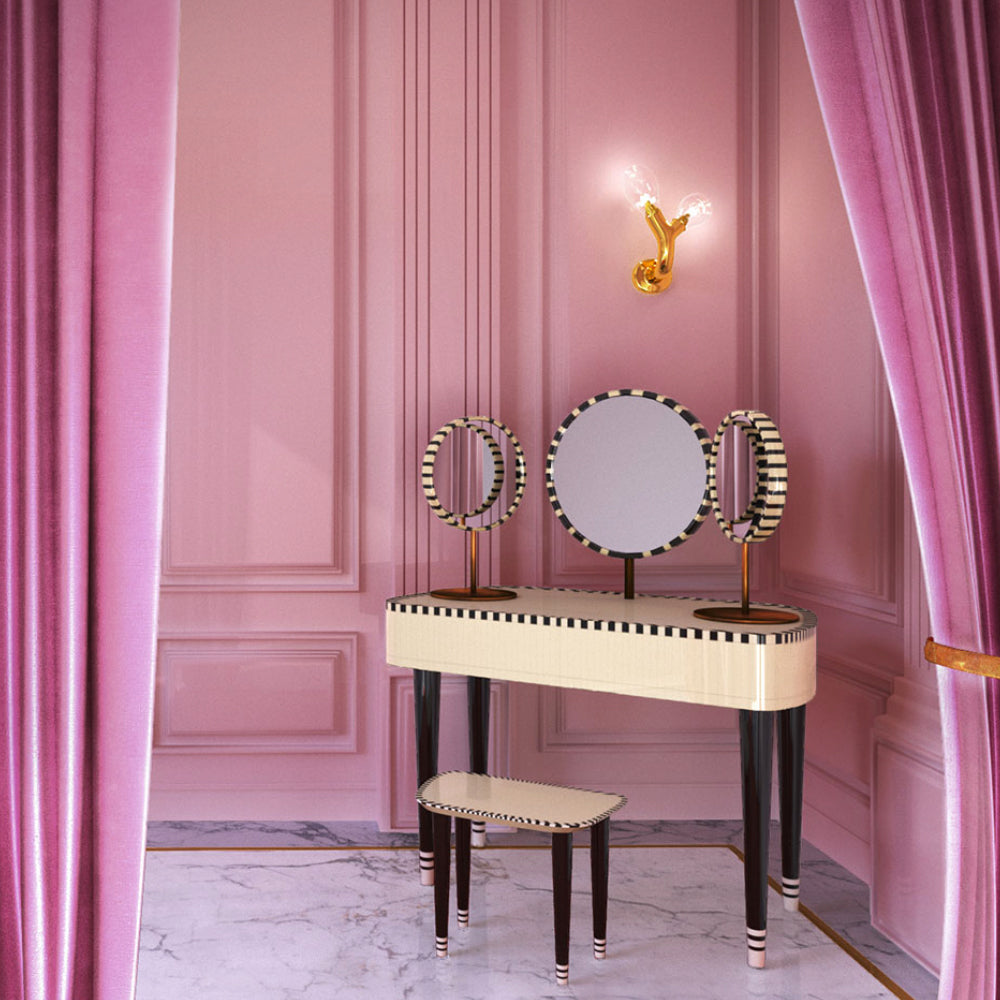 Vanilla Noir Woman In Paris Vanity Table by Scarlet Splendour | Do Shop