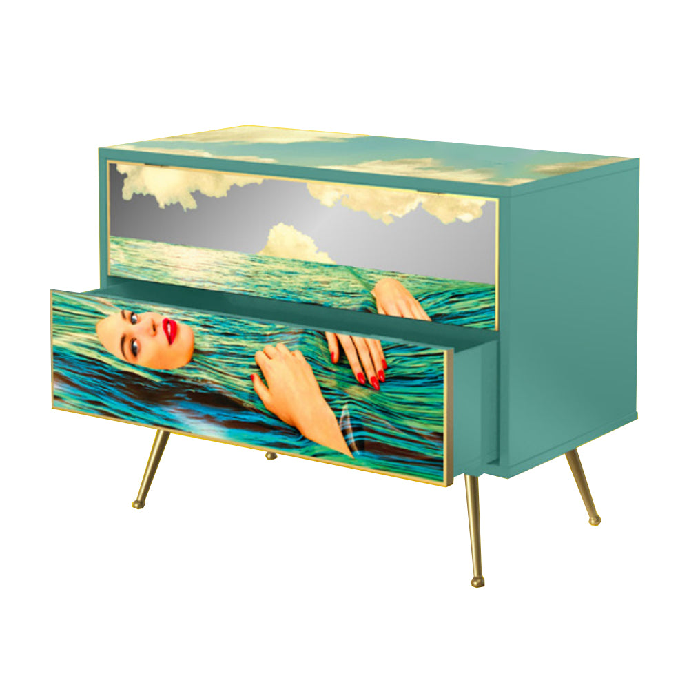 Two Drawers Dresser - Seagirl - Seletti Wears Toiletpaper | Do Shop
