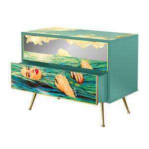 Two Drawers Dresser - Seagirl - Seletti Wears Toiletpaper | Do Shop