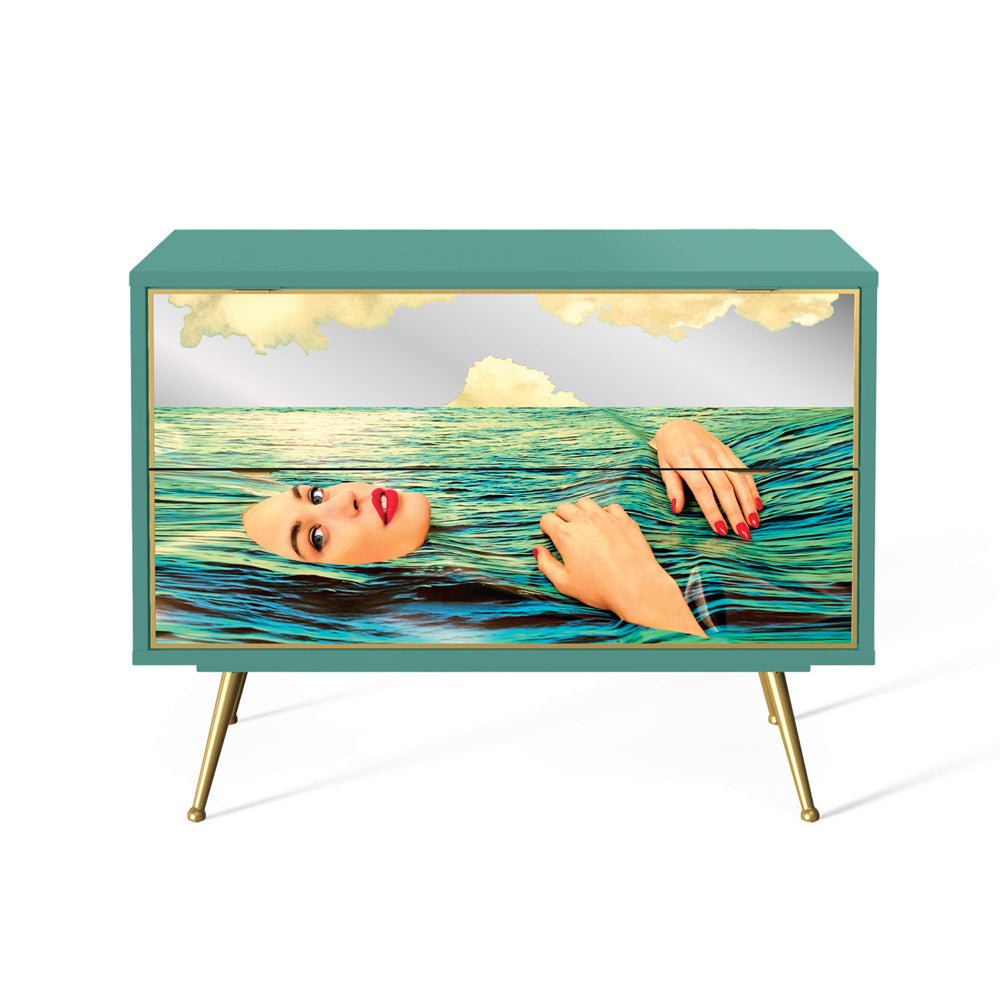 Two Drawers Dresser - Seagirl - Seletti Wears Toiletpaper | Do Shop