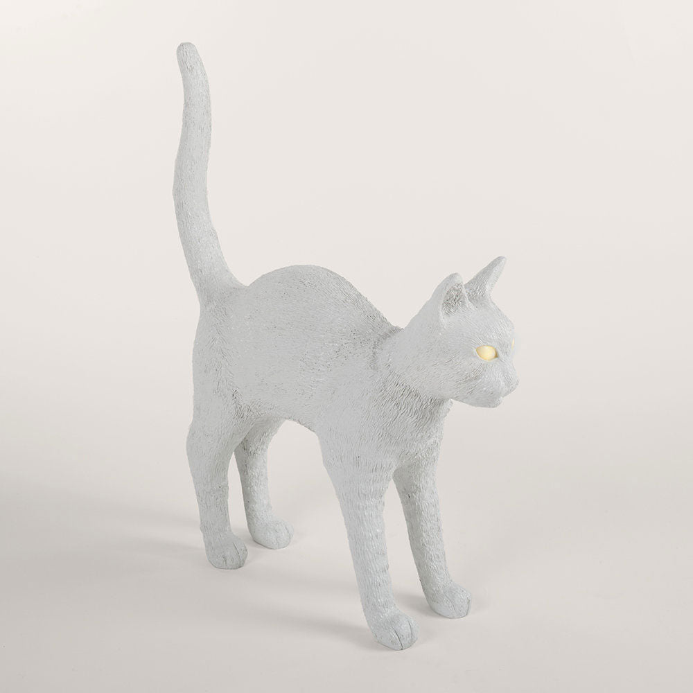 Jobby Felix White The Cat Lamp by Seletti | Do Shop