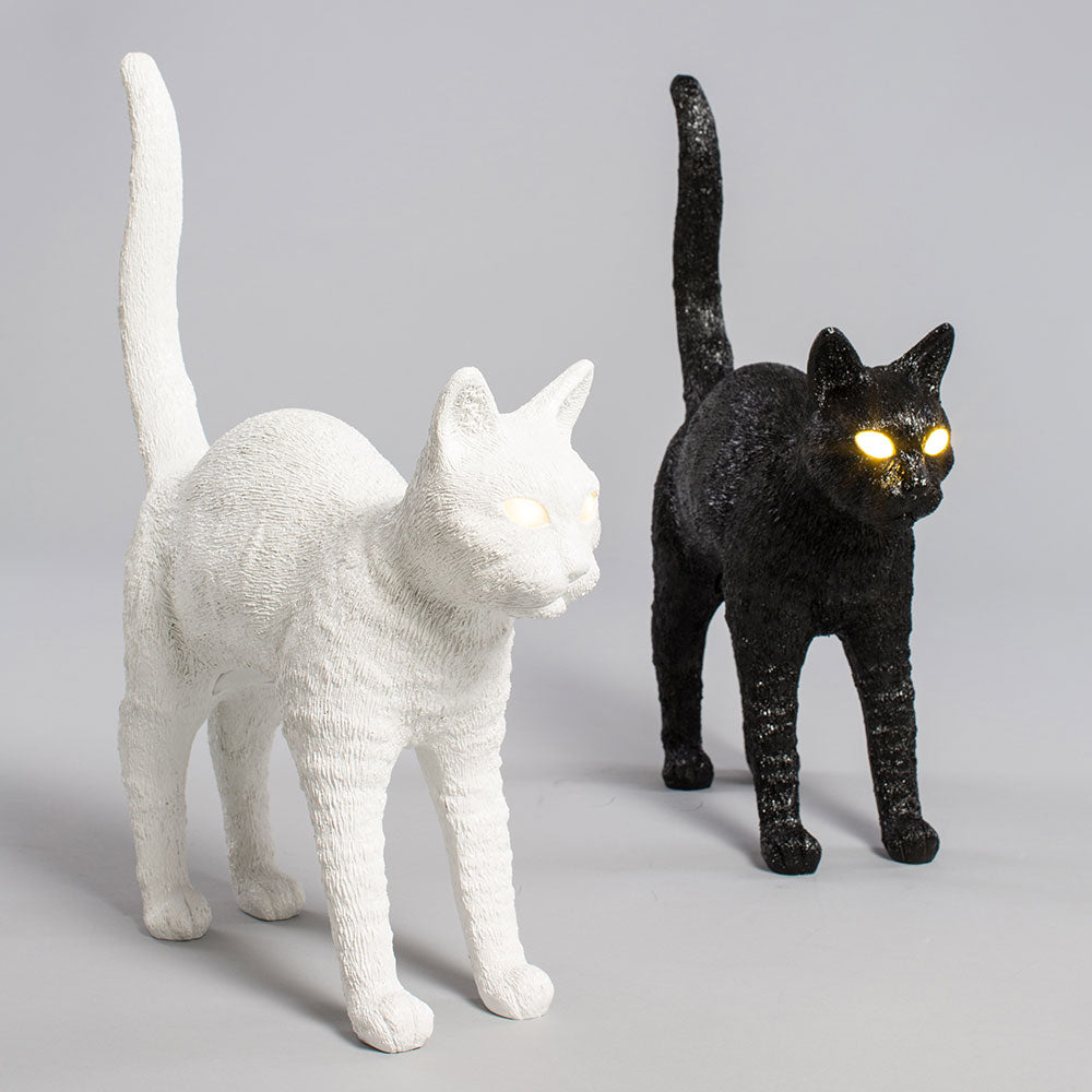 Jobby Felix White The Cat Lamp by Seletti | Do Shop