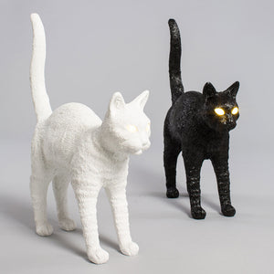 Jobby Felix Black The Cat Lamp by Seletti | Do Shop