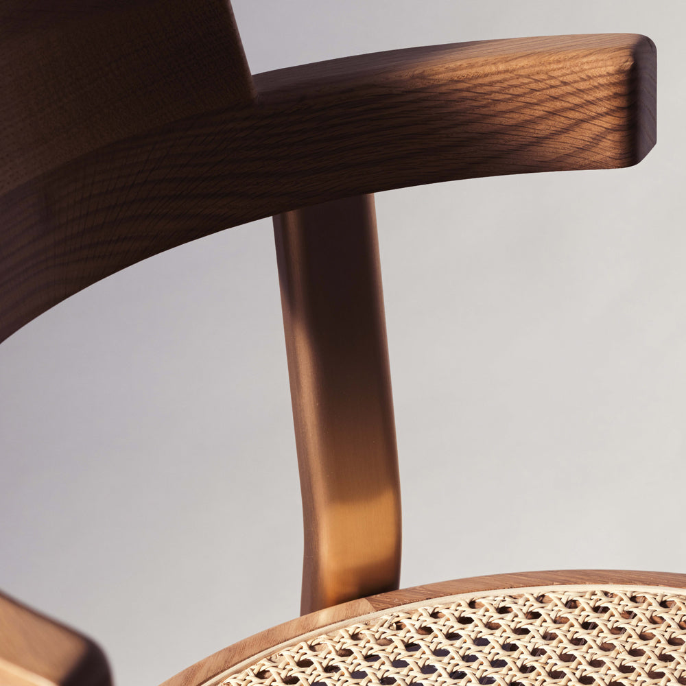 Pagoda Chair Cane - Gold Aluminum Leg by Stellar Works | Do Shop