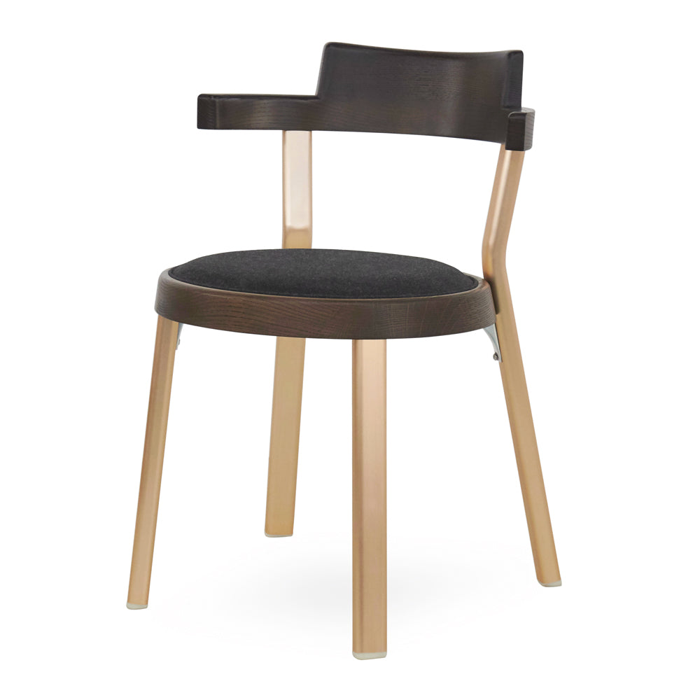 Pagoda Chair Upholstery - Gold Aluminum Leg by Stellar Works | Do Shop