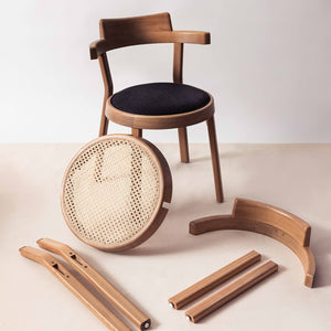 Pagoda Chair Upholstery - Wood Leg by Stellar Works | Do Shop