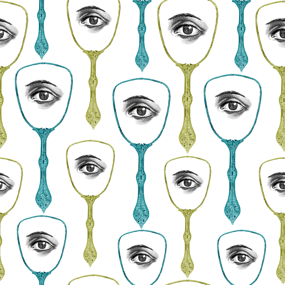 Mirror's Eye Wallpaper - MINDTHEGAP - Do Shop