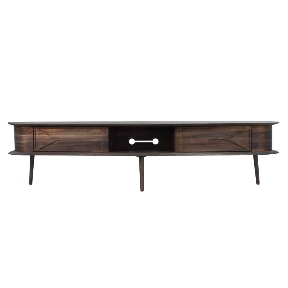 Malin TV Unit With Metal Legs by Woak | Do Shop