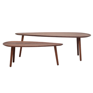 Malin Coffee Table With Wood Legs by Woak | Do Shop