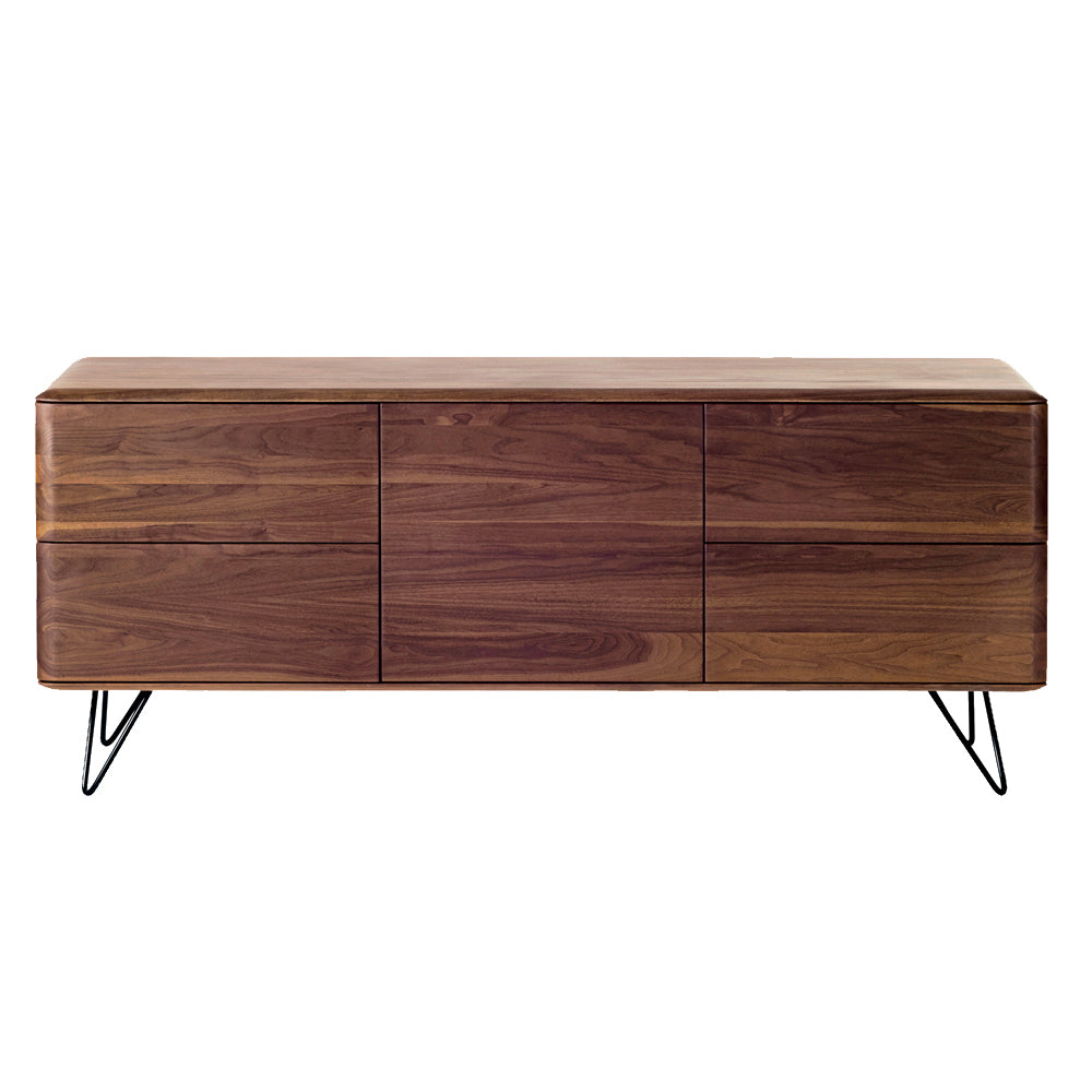 Malin Sideboard With Wooden Legs by Woak | Do Shop