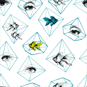 Fish Eye Wallpaper - MINDTHEGAP - Do Shop