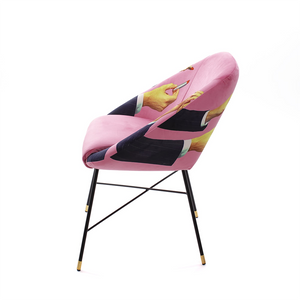Pink Lipsticks - Padded Chair - Seletti Wears Toiletpaper - Do