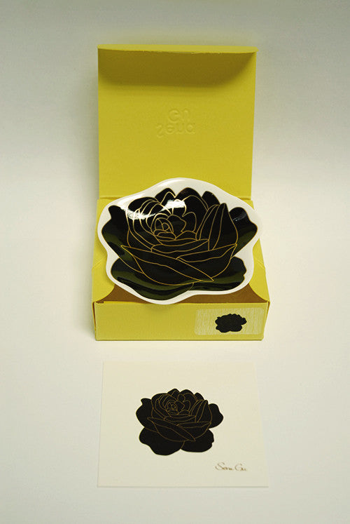Rose Plate 1 Black - Sena Gu - Do Shop