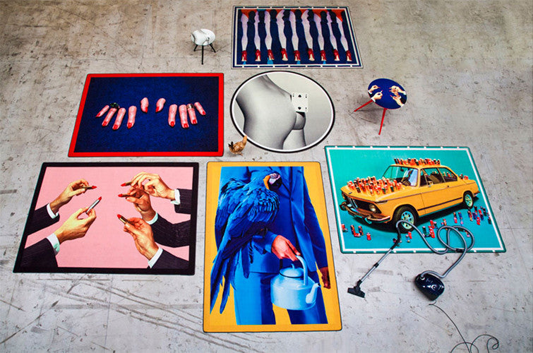 Legs - Rectangular Rug - Seletti Wears Toiletpaper - Do Shop