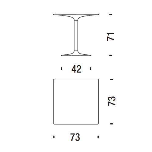 Supernatural Table - Square - Moroso - Do Shop